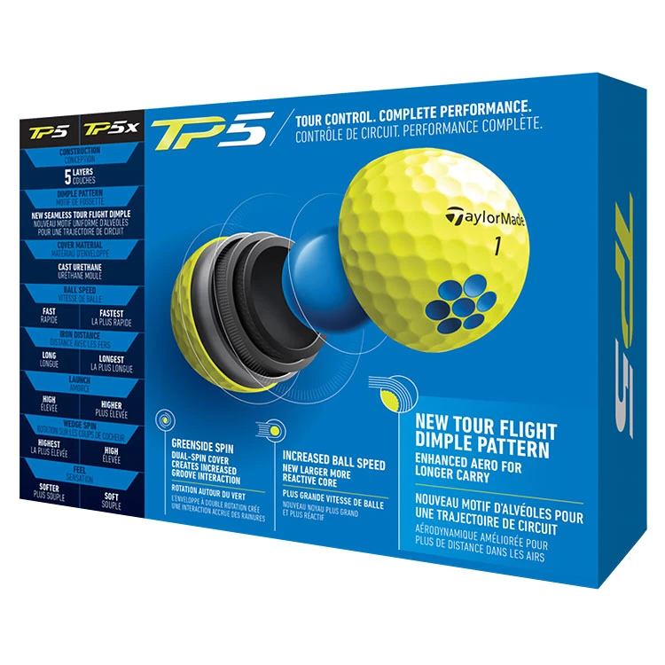 TaylorMade TP5 Golf Balls - Image 3