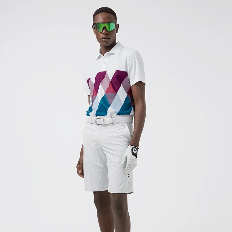 J.Lindeberg Active Argyle Golf Shorts - Image 4