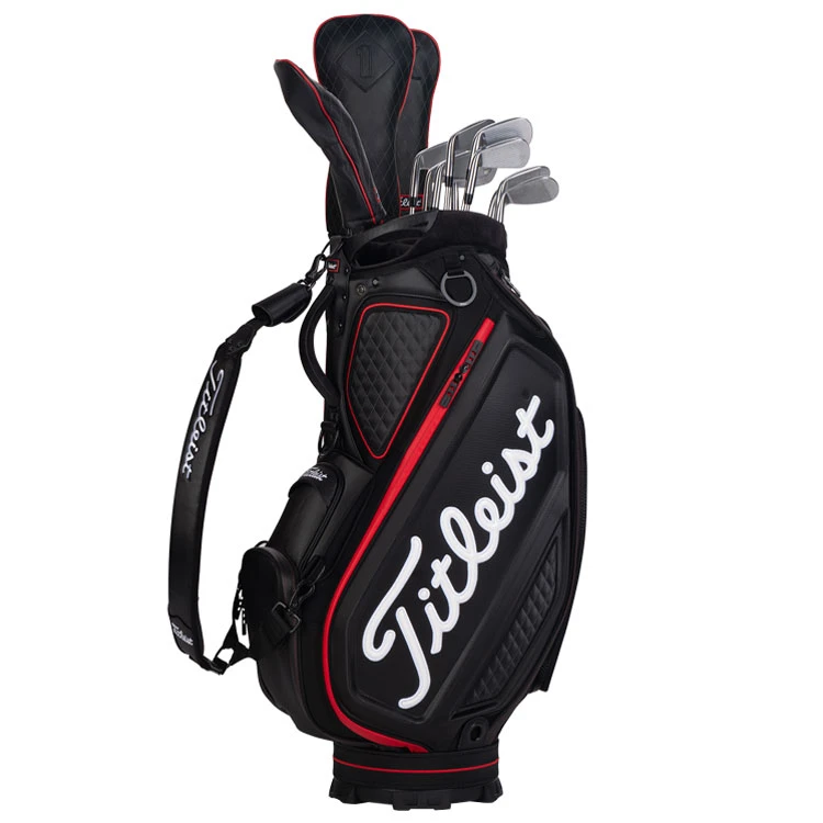 Titleist Jet Black Golf Tour Staff Bag - Image 6